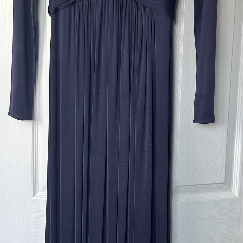 BCBG Navy Long Sleeve Dress
